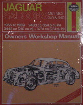 Haynes Shop Manual for Mark 1, 2, 240, and 340