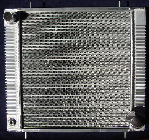 Machined Tank Aluminum Radiator for 3.8 E-Type